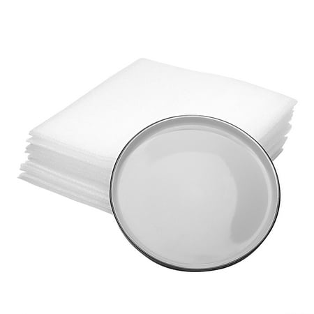 Furniture Wrapping Material Cushion Foam Sheets 12” x 12” (55 Count), Packing Foam Supplies for Moving, Safely Wrap Dishes, Glasses & Furniture Legs by USA Moving Supply ()
