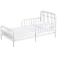 Little Seeds Monarch Hill Ivy Metal Toddler Bed, Off White