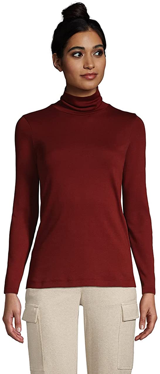 Women's Tall Supima Cotton Turtleneck 
