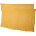 thumbnail image 3 of Steve Madden Solid Yellow Crinkle Scarf One Size Fits Most, 3 of 3