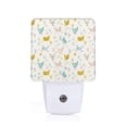 thumbnail image 1 of Balery Chicken Luz Nocturna LED con Sensor Automático, Enchufe con Sensor Crepuscular, Luz Suave de 0.5W para Dormitorio, Pasillo, Baño-US, 1 of 7