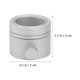 thumbnail image 2 of unbranded 1Jgo Durable Silver Flag Holder Aluminum Alloy Flagpole Mounting Ring Accessory, 2 of 7