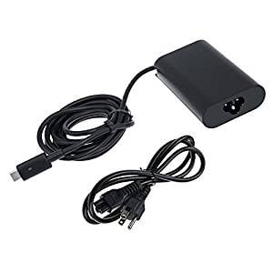 Usmart New AC Power Adapter Laptop Charger For Dell XPS 13 9365 Notebook Chromebook PC Power Supply Cord 3 years warranty