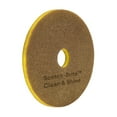 thumbnail image 3 of Scotch-Brite™ Clean & Shine Floor Pads, 13", Yellow/Gold, Case Of 5, 3 of 8