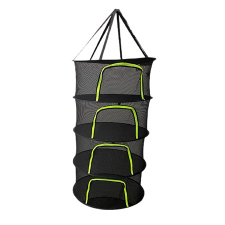 Yoone Drying Net Sturdy Construction Good Seal Performance Stainless Steel Multi-layered Herb Drying Rack for Home