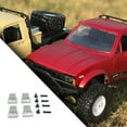 thumbnail image 3 of fastboy Metal Metal RC Car Upgrade Shock Mount Lift Kit For WPL 1/16 C14 C24 Metal Upgrade Shock Mount titanium, 3 of 6
