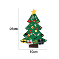 thumbnail image 2 of Árbol de Navidad de fieltro - Perfecto para niños, adornos de árbol de Navidad de pared Adepaton CPB-CJZ250-3, 2 of 5