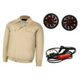 thumbnail image 3 of Milageto Air Condition Clothes Fan Jacket Fan Coat for Cycling Outdoor Hiking Khaki XL, 3 of 8