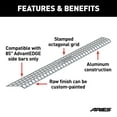 thumbnail image 2 of ARIES 2055185 Paintable 85-Inch Raw Aluminum AdvantEDGE Running Board Step Pad Fits select: 2015-2017 FORD F150, 2015 CHEVROLET SILVERADO, 2 of 4