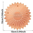 thumbnail image 3 of Outdor Copper Disc Bird Bath For Bird Feeders Brass Water Basin Cleaning Disk For Outdoor Bird Bath Bird Feeders For Outdoor Use Copper Bird Bath Cleaner With Protective Coating, 3 of 6