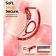 thumbnail image 5 of Funda Meifigno para iPhone 16 6.1" con brillo rojo MagSafe + correa, 5 of 6