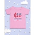 thumbnail image 3 of 4Th July Stars Banner T-Shirt Infant -Image by Shutterstock,  24 Months, 3 of 4