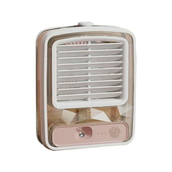 WNEXOPE Rechargeable Handheld Misting Fan with Water Spray - Battery Operated Mini Fan, 1500 mAh