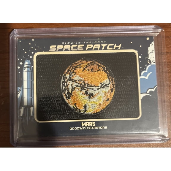 2023 UD Goodwin Champions Glow In the Dark Space Patch Mars Tier 3 #GSP-67