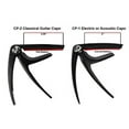 thumbnail image 5 of Walker & Williams  Black Capo for Classical Guitar with Leather Bag, 5 of 7