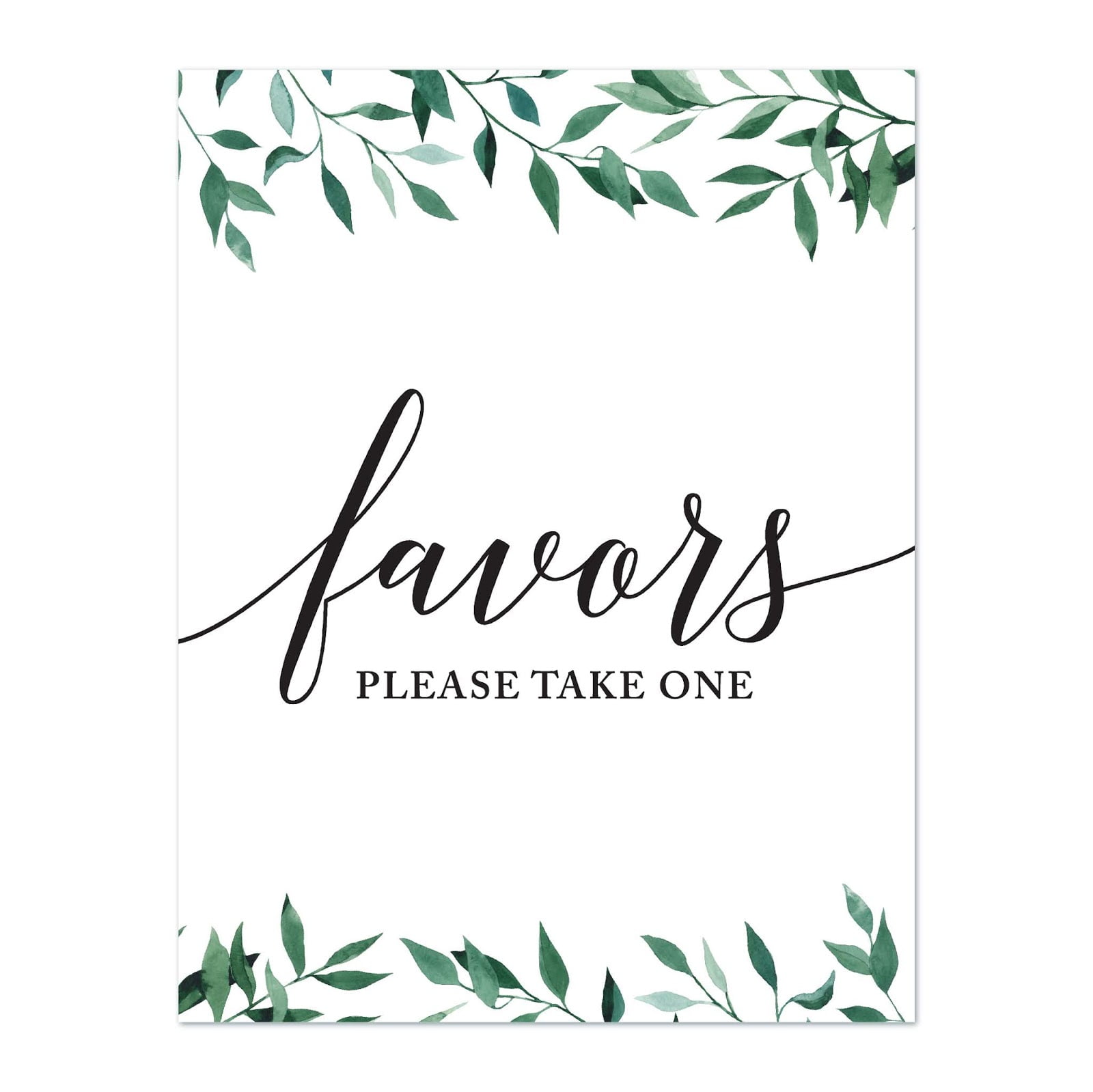 koyal-wholesale-wedding-party-signs-natural-greenery-favors-please-take-one-1-pack-walmart-com for Favors Please Take One Free Printable Koyal Wholesale Wedding Party Signs, Natural Greenery, Favors, Please Take One, 1-Pack - Walmart.com for Favors Please Take One Free Printable