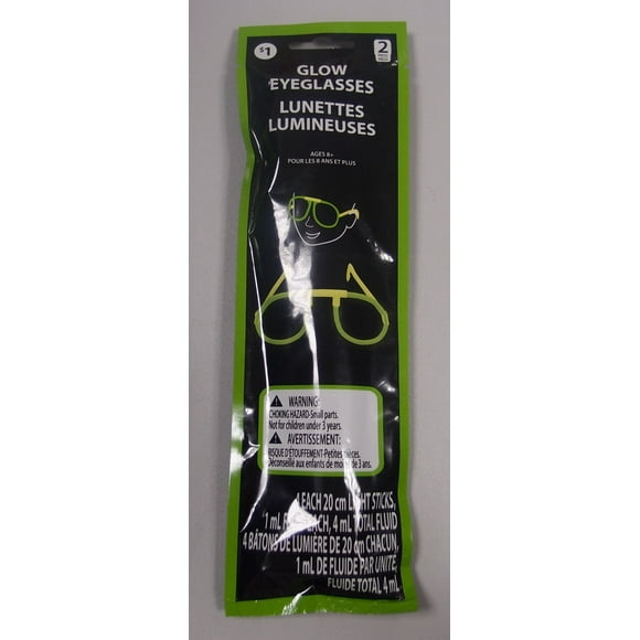 2 Pièces Lunettes Lumineuses