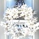 thumbnail image 3 of Corona de flores de Dogwood de 11,8 pulgadas para puerta delantera, primavera de verano durante todo el año para decoración de puertas o ventanas de Sunnimix coronas de puerta de casa, 3 of 8