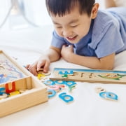 Melissa & Doug Wooden See & Spell Educational Alphabet Learning Toy for Preschoolers Ages 4+