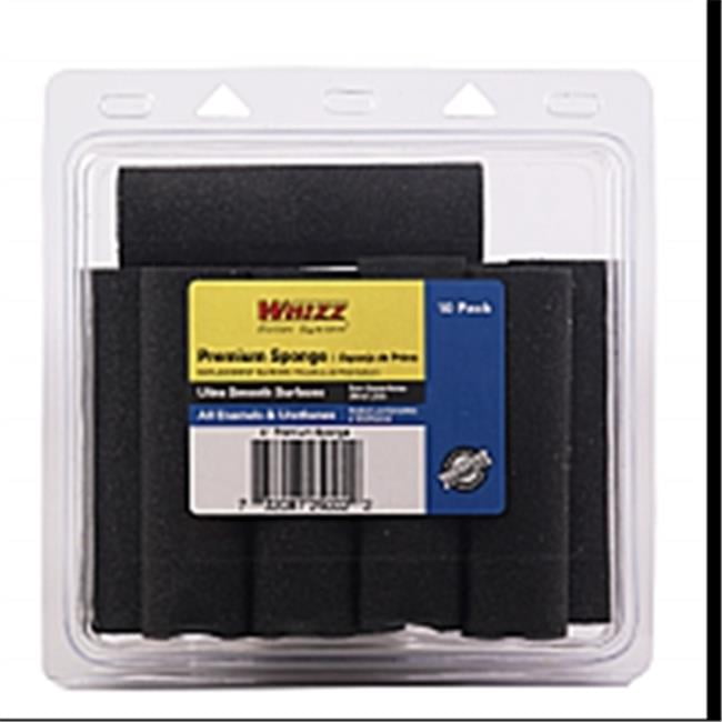 Whizz 25002 4 in. Premium Sponge Roller, 10 Pack