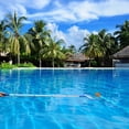 thumbnail image 2 of Miangastore Practical Design Swimming Pool Fishing Net Blue 1Pcs 47.2in, 2 of 8
