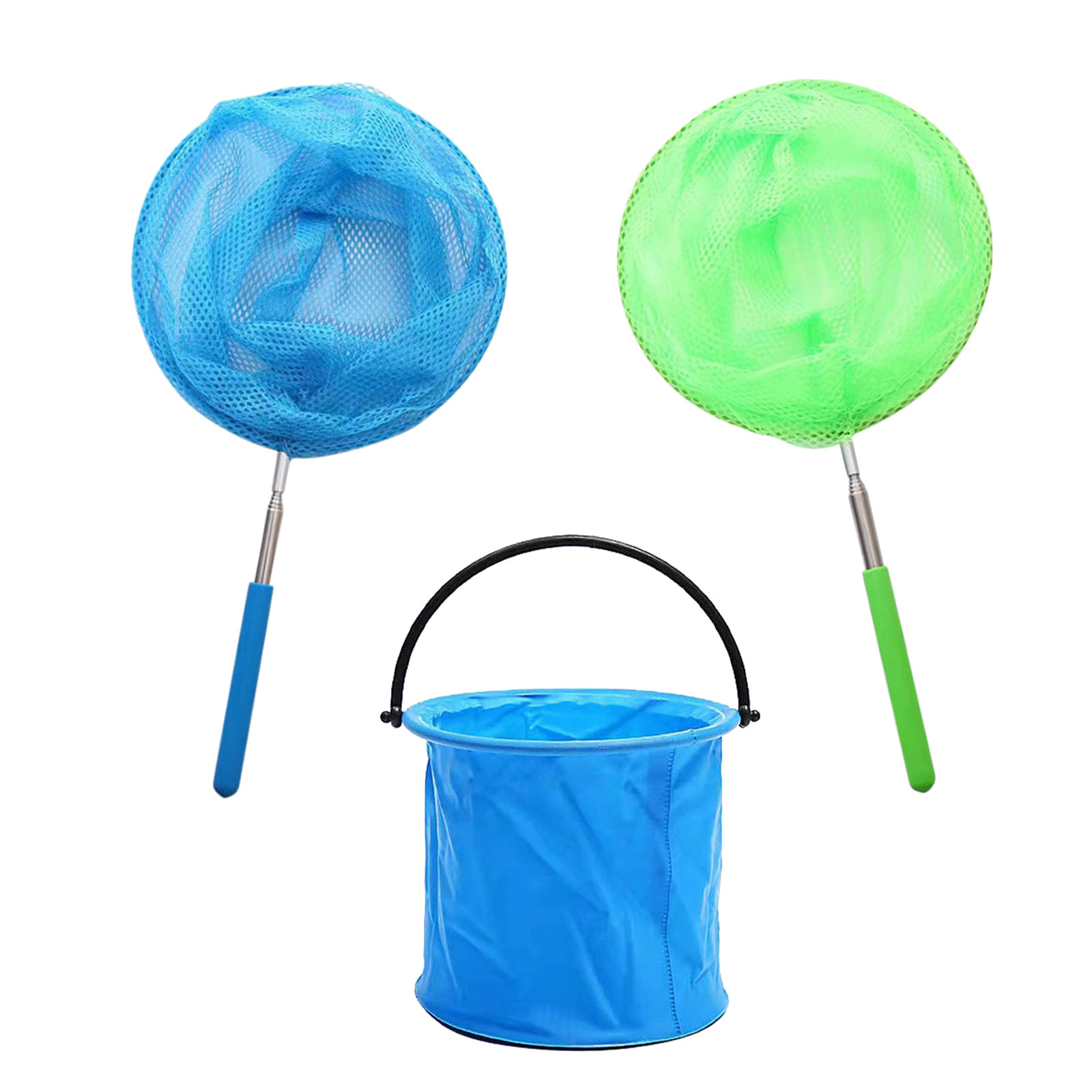 keusn children's retractable butterfly net outdoor kit is for catching fishing