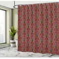 thumbnail image 5 of Ambesonne Vintage Botany Shower Curtain, Pomegranate Trees, 69"Wx84"L, Dark Mauve and Multicolor, 5 of 5