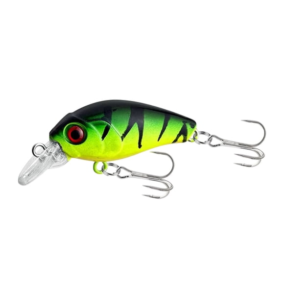 Hard Body Topwater Crankbait Fishing with 3D Realistic Eyes Wobbler for Trout