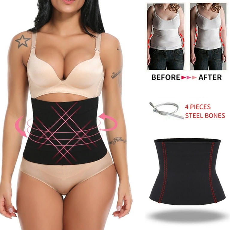 SHAPERIN Women Waist Shapewear Belly Band Belt Body Shaper Cincher Tummy  Control Girdle Wrap Postpartum Support Slimming Recovery