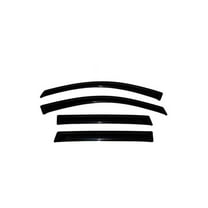 Auto Ventshade (AVS) by RealTruck Outside Mount Ventvisor / Window Deflectors Front & Rear Set 4 Pc. Set Compatible with 2001-2010 Chrysler PT Cruiser