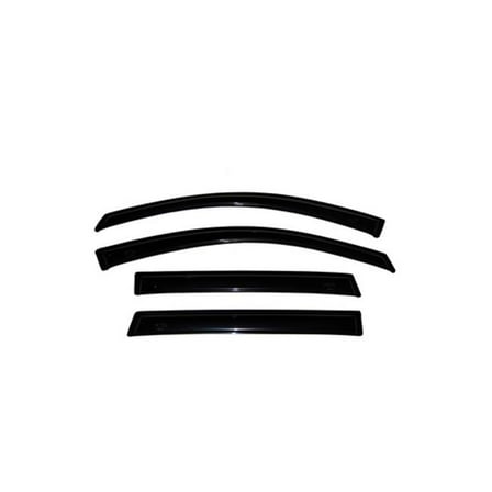 Auto Ventshade (AVS) by RealTruck Outside Mount Ventvisor / Window Deflectors Front & Rear Set 4 Pc. Set Compatible with 2001-2010 Chrysler PT Cruiser