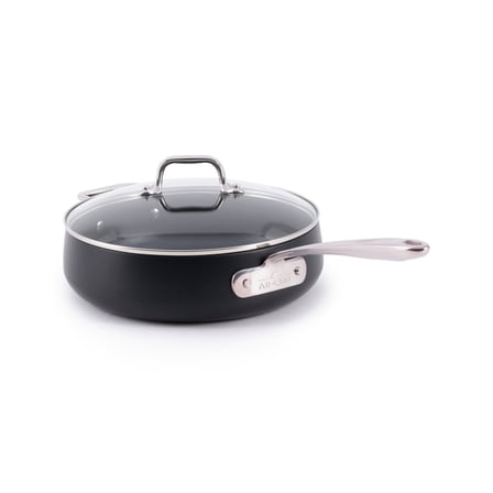 All-Clad HA1 Expert Cookware, Nonstick Sauté Pan with Lid, 4 quart