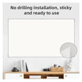 thumbnail image 4 of Projector Screen White Grid Anti-Light 16:9 Projection Screen For Home 72 84 100 120 130 Inch Portable Reflective Cloth ,Easy to Use, 4 of 5