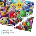 thumbnail image 2 of Yiaed Mario Pattern 1000-Piece Picture Puzzle - Jigsaw Puzzle for Adults and Kids, Challenging Horizontal Puzzle Perfect Family Activity or Gift | 29.5×19.7, 2 of 9