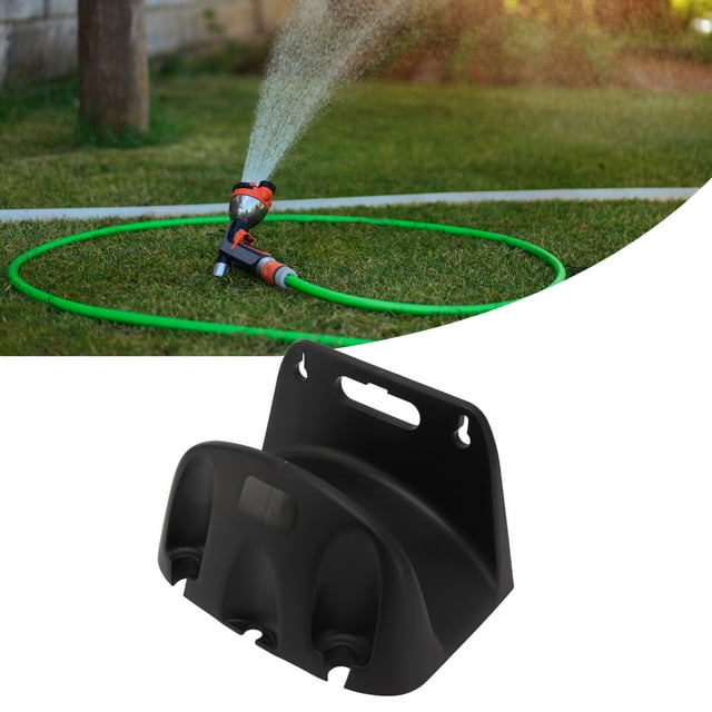 Soporte Para Manguera De Jardín, Colgador De Manguera, Organizador De Almacenamiento De Manguera De Agua Montado En La Pared, Carrete De Tubería De Agua Para Patio Exterior