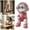 Pink, variant on 7.68IN Astronaut Sculpture Figurine, Resin Astronaut Statue with Mirror , Modern Home Decor Ornament for Desktop Shelf