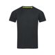 thumbnail image 1 of Stedman - Camiseta básica ranglán modelo Active para hombre (Negro ópalo), 1 of 2