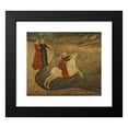 thumbnail image 2 of Master of 1441 23x20 Black Modern Framed Museum Art Print Titled - The Rape of Europa, 2 of 5
