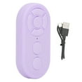 thumbnail image 2 of Remote Control Selfie Key, Type C Rechargeable BT 4.0 10m Distance Fast Forward Reverse Random Playback, with Anti Slip Design, for Video Recording Electronic Book Reading, 2 of 7