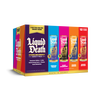 Liquid Death Sparkling Energy Variety Pack, Zero Sugar Energy Drink, Unextreme Caffeine 100mg, Essential Vitamins, 4 Flavors: Strawberry, Tropical, Orange, and Murder Mystery, 12 fl oz (Pack of 12)
