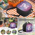 thumbnail image 3 of HUIACONG Purple Glitter Axolotl Girls Backpack 4 Piece Set, 17" Cute School Bag with Lunch Bag Pencil Case for Age 7-12, Waterproof Lightweight, 3 of 7