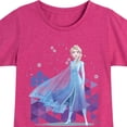 thumbnail image 3 of Disney Frozen 2 - Elsa's Winter - Toddler & Youth Girls Short Sleeve Graphic T-Shirt, 3 of 5
