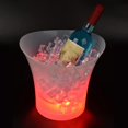 thumbnail image 4 of Bandeja para cubitos de hielo, cubo de champán helado con luz LED colorida, el color se puede configurar, degradado de color, para bebidas de vino y champán, hielo de cereza, Chiller Bar Club, 4 of 5