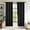 Black, variant on Ke1Clo Blackout Curtains Noise Reducing Ring Top, Privacy Curtains with Black Lining for Living Room, Thermal Insulated Window Drapes for Bedroom Home Decor, Black