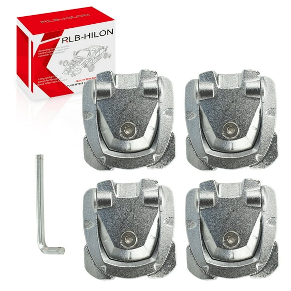 Metal Bed Liner Hook for Nissan Navara NP300 Frontier Ford Ranger T6/T7 Toyota Hilux, 4pcs