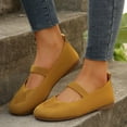 thumbnail image 3 of Womens Wedges Low Heels Ballet Flats Dress Shoes Comfortable Knitted Casual Slip on Walking Loafers Autumn, 3 of 6