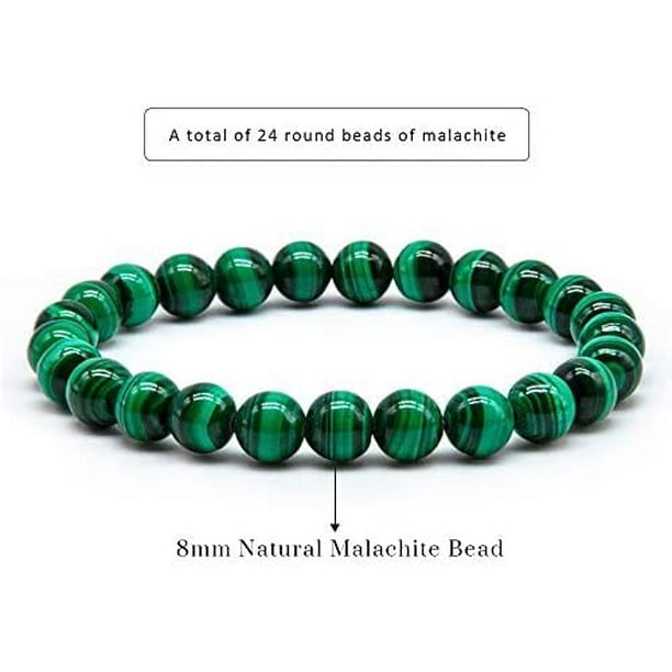 Malachite beads best sale