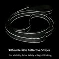 thumbnail image 3 of DDSColour Heavy Duty Dog Leash - 5ft 6ft Long, Double Traffic Handle Reflective - Suitable for Medium to Large Dogs - Strong, Training Nylon Leash, 3 of 3