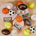thumbnail image 7 of Meottam 30 Sets Squeeze Sports Ball Toys with Valentines Day Gift Cards for Classroom Exchange Prizes, Stress Relief, Valentine Party Favor Toys, 7 of 7