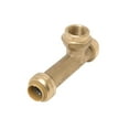 thumbnail image 2 of SharkBite 1/2 in. Push x 1/2 in. Dia. FPT Brass Threaded Center Tee, 2 of 2